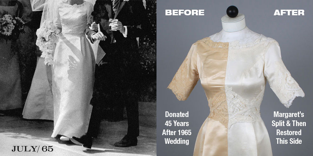 Split gown restoration