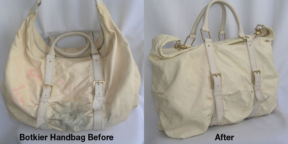 Botkier handbag before and after