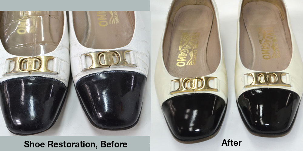 White shoes restoration